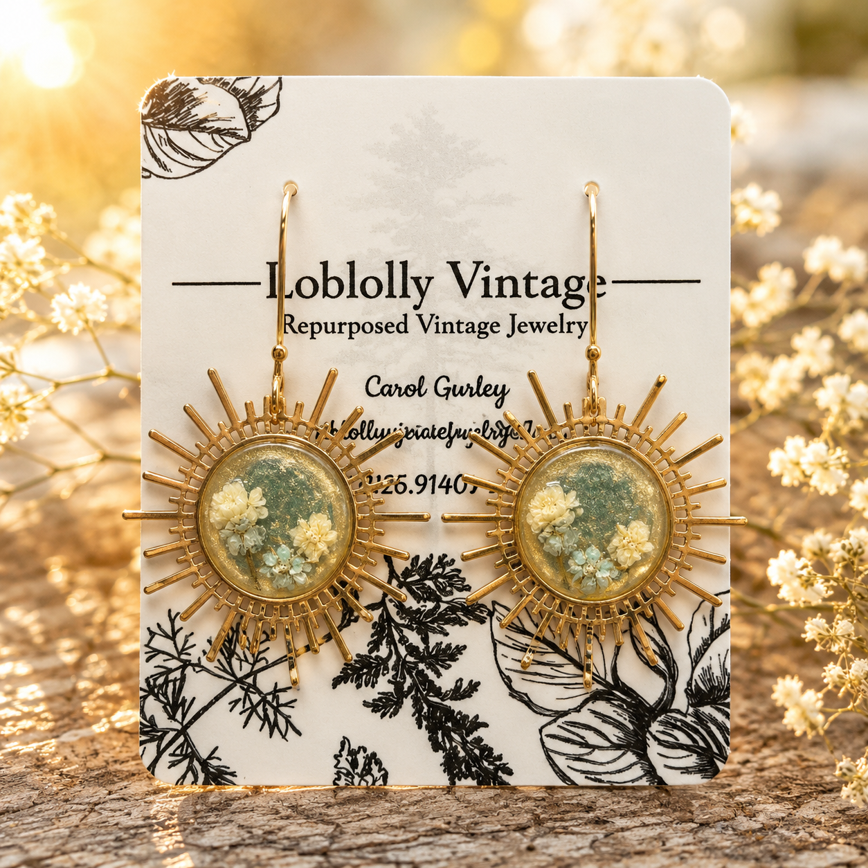 Sunlit Grace Earrings