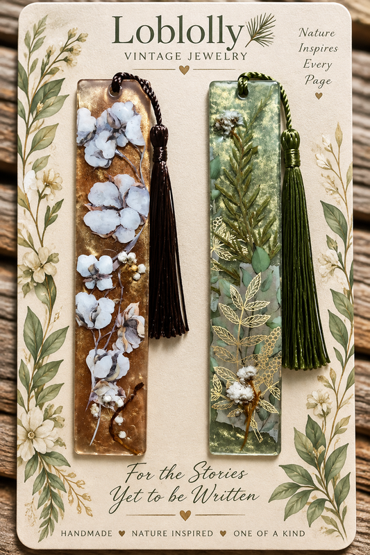 Botanical Keepsake Bookmarks