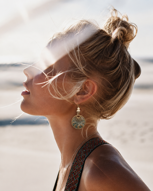 Seafoam Sunrise Earrings