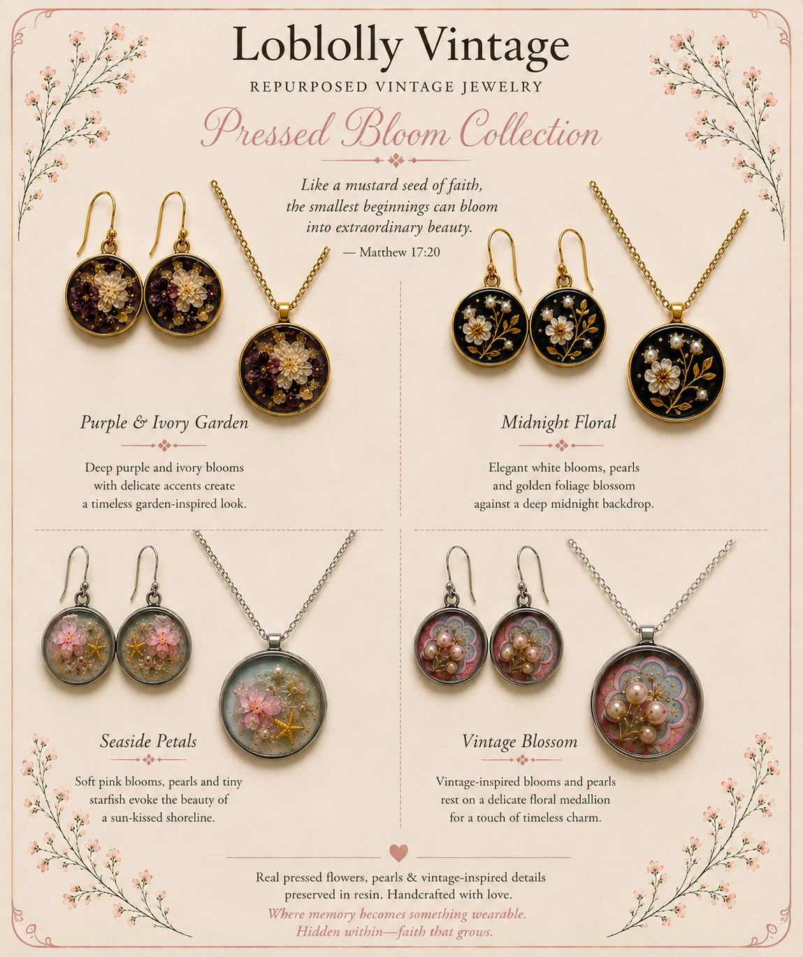 Mini Floral-Washi Duos