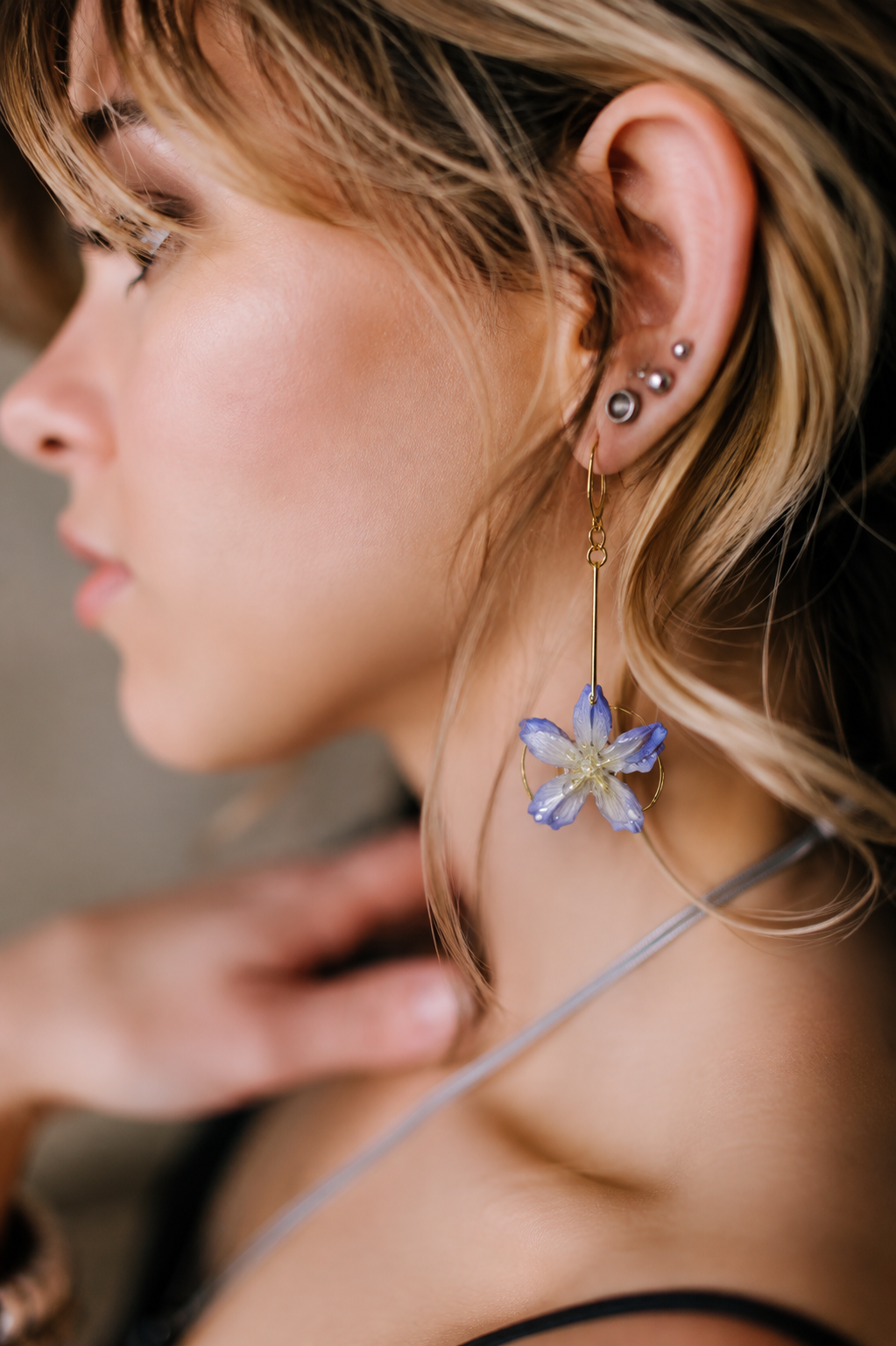 Lavender Drift Earrings