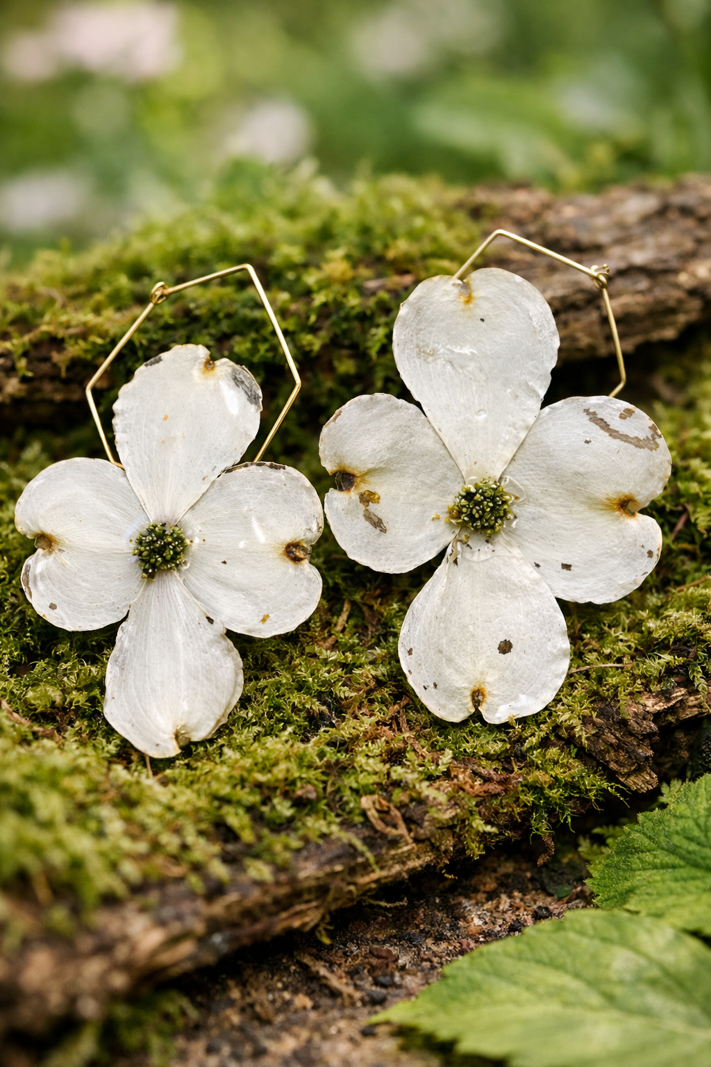 Woodland Dogwood Earrings