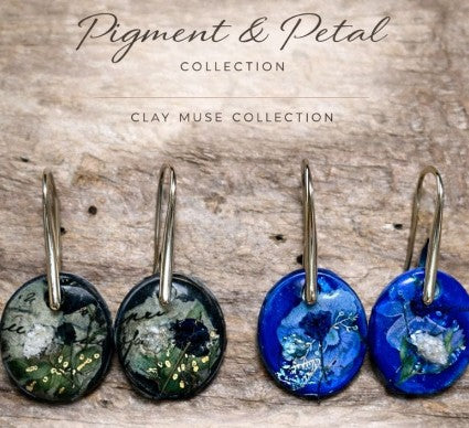 Pigment & Petal Clay Earrings