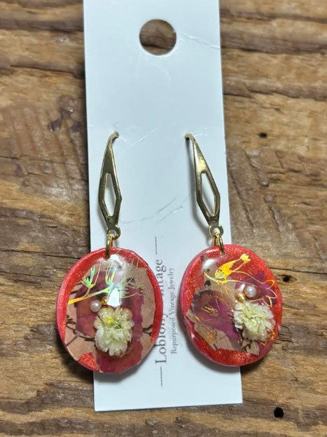 Pigment & Petal Clay Earrings