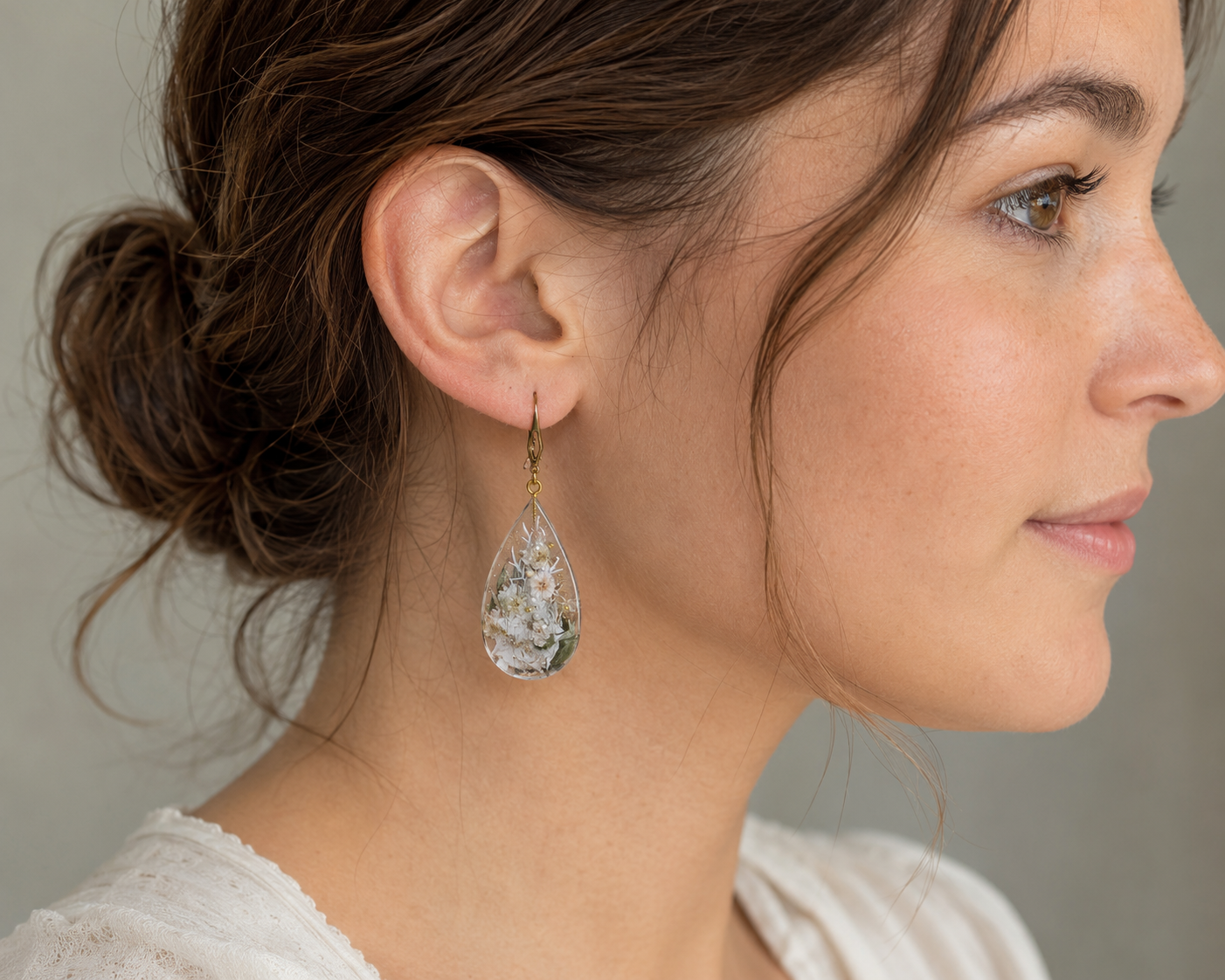 Frosted Bloom Earrings