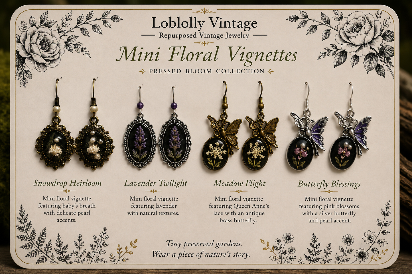 Mini Floral Vignettes