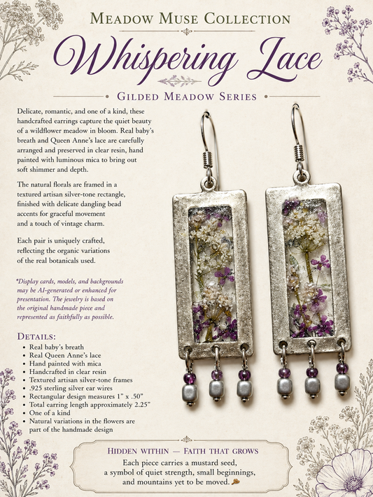 Whispering Lace Earrings