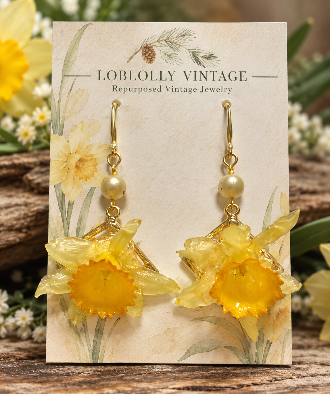 Golden Light Earrings