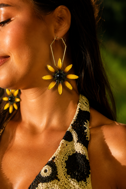 Golden Wildheart Earrings